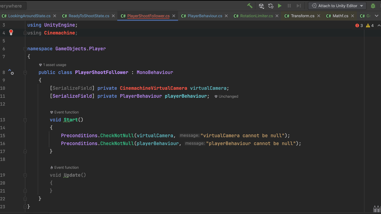 You are currently viewing Unity 3D: Can’t see Cinemachine in C# script